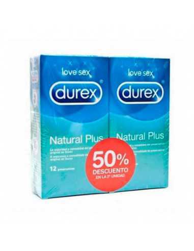 DUREX DUPLO NATURAL PLUS 2 X 12 UND