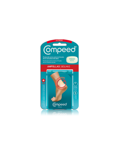 COMPEED AMPOLLAS HIDROCOLOIDE SPORT 5 U