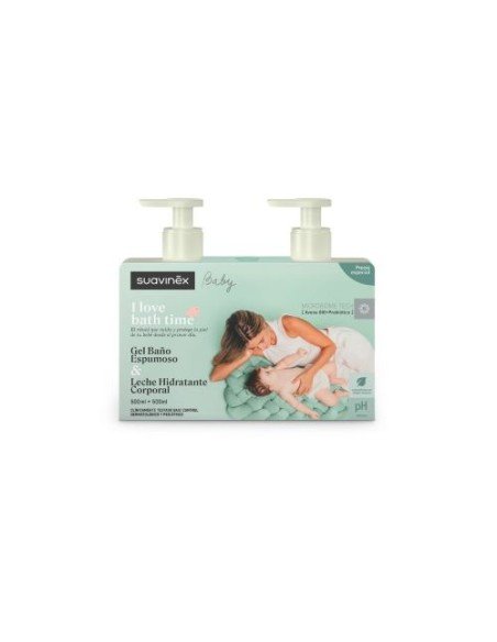 SUAVINEX DUPLO GEL ESPUMOSO + LOCION PACK 500 ML