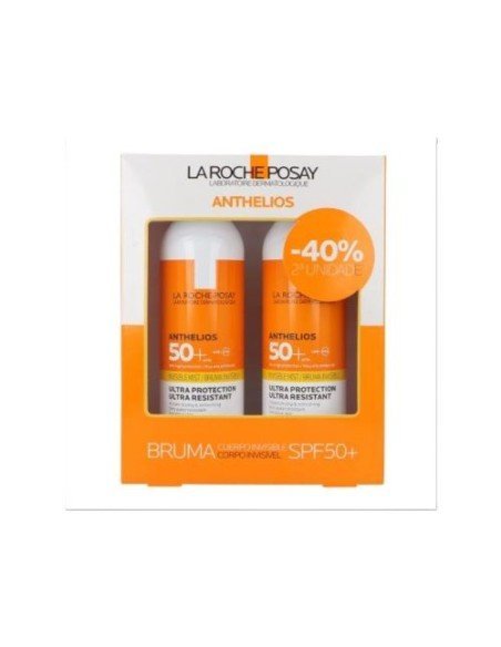 ANTHELIOS DUPLO BRUMA INVISIBLE CORPORAL SPF 50+ 2 X 200 ML